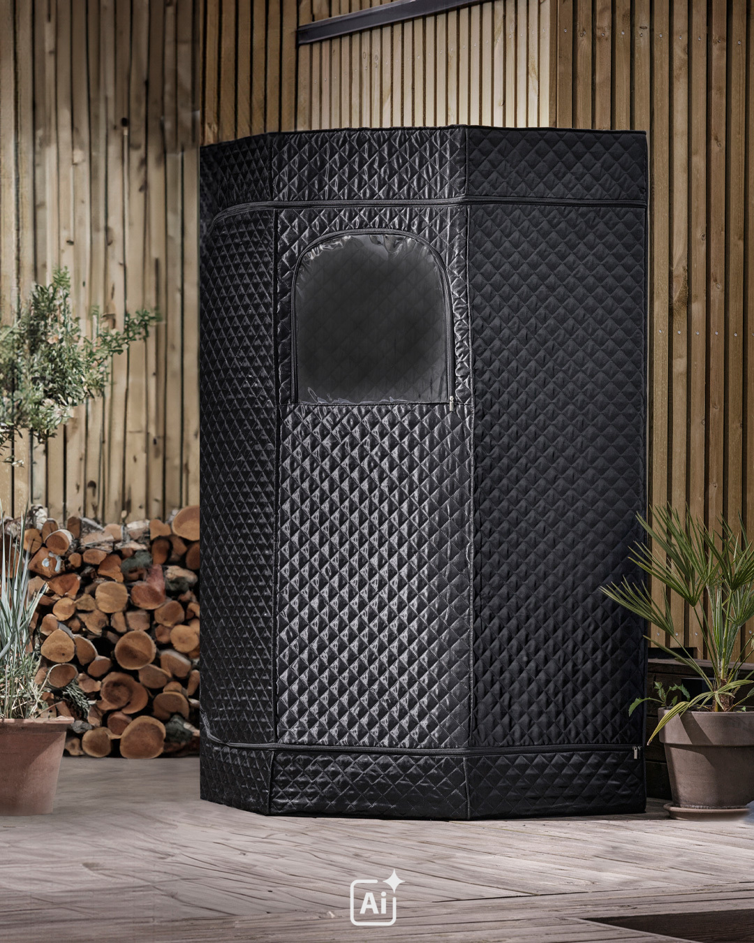 Afslappende dampsauna til hjemmebrug