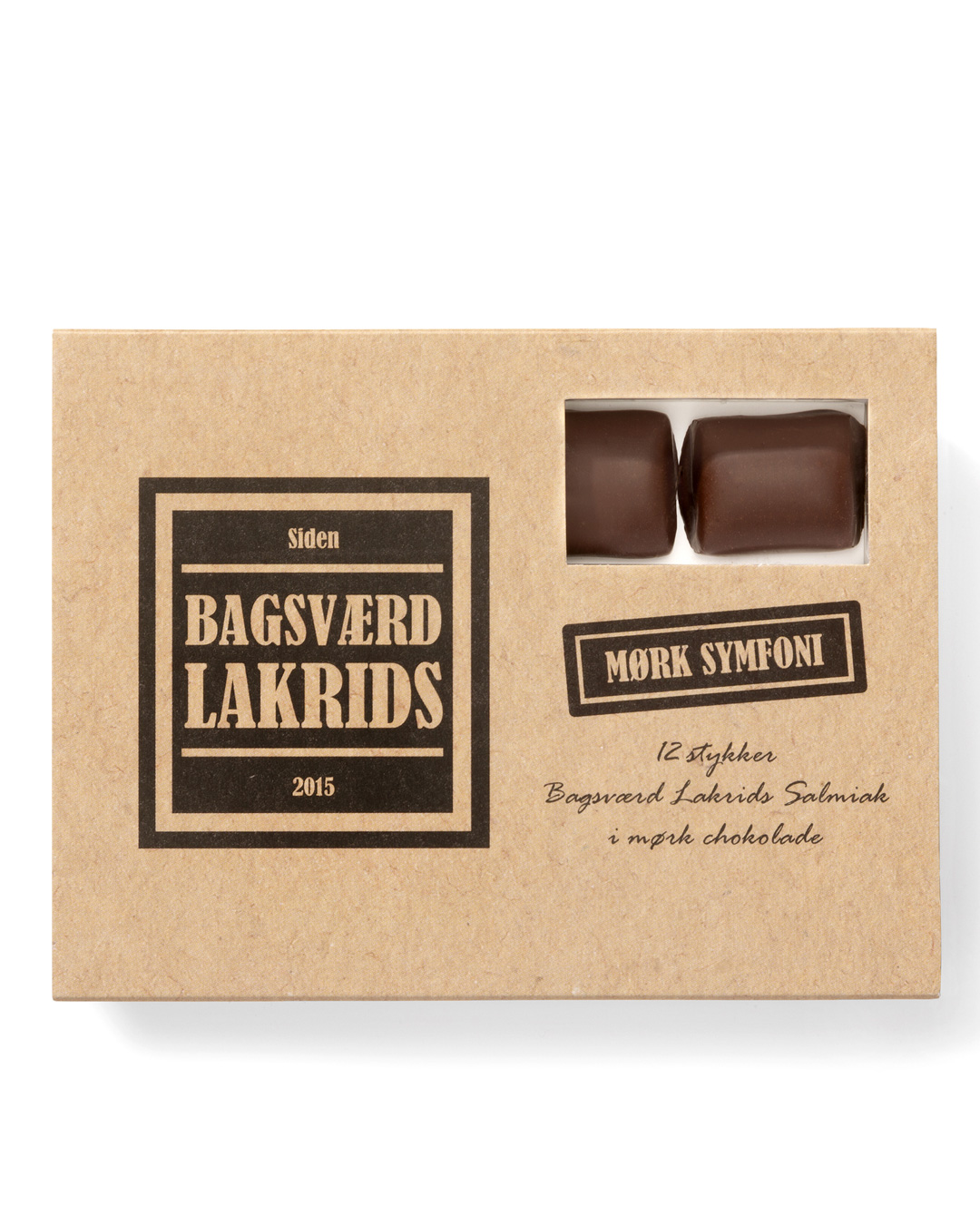 Eksklusiv lakrids med chokoladeovertræk - 125 g
