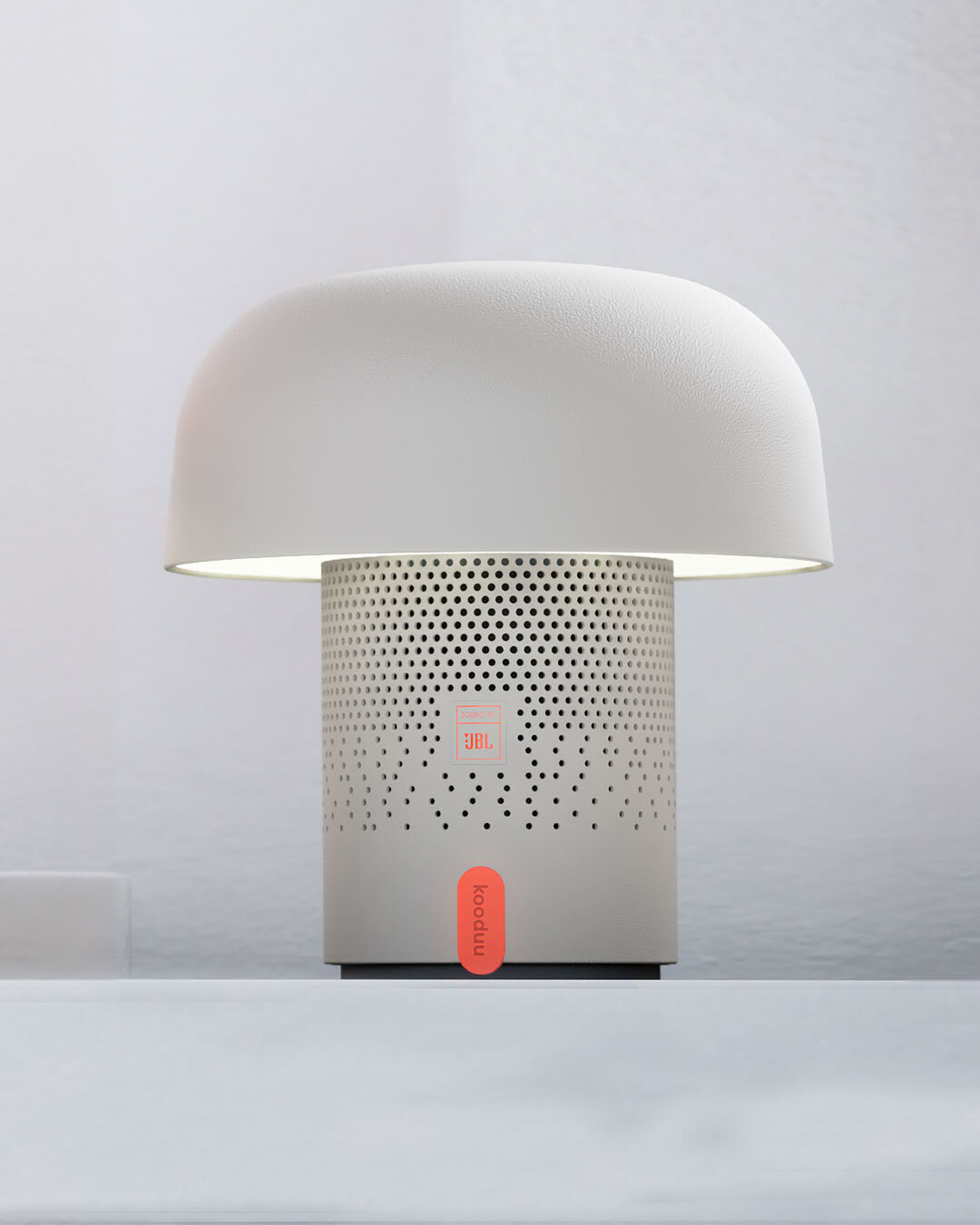Højttalerlampe med lyd og stemningslys