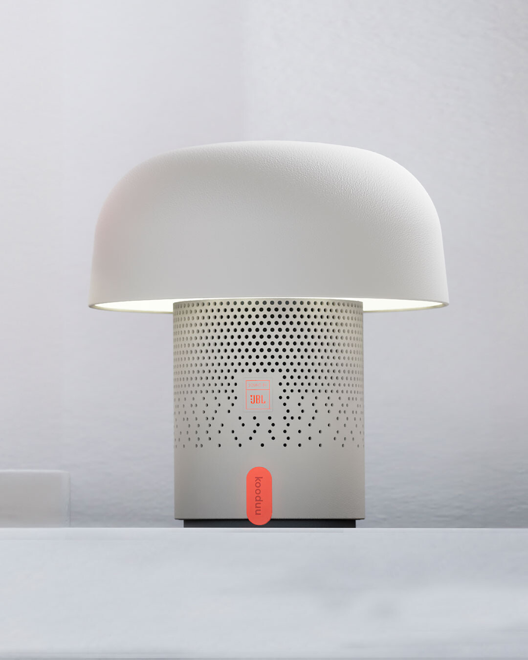 Højttalerlampe med lyd og stemningslys