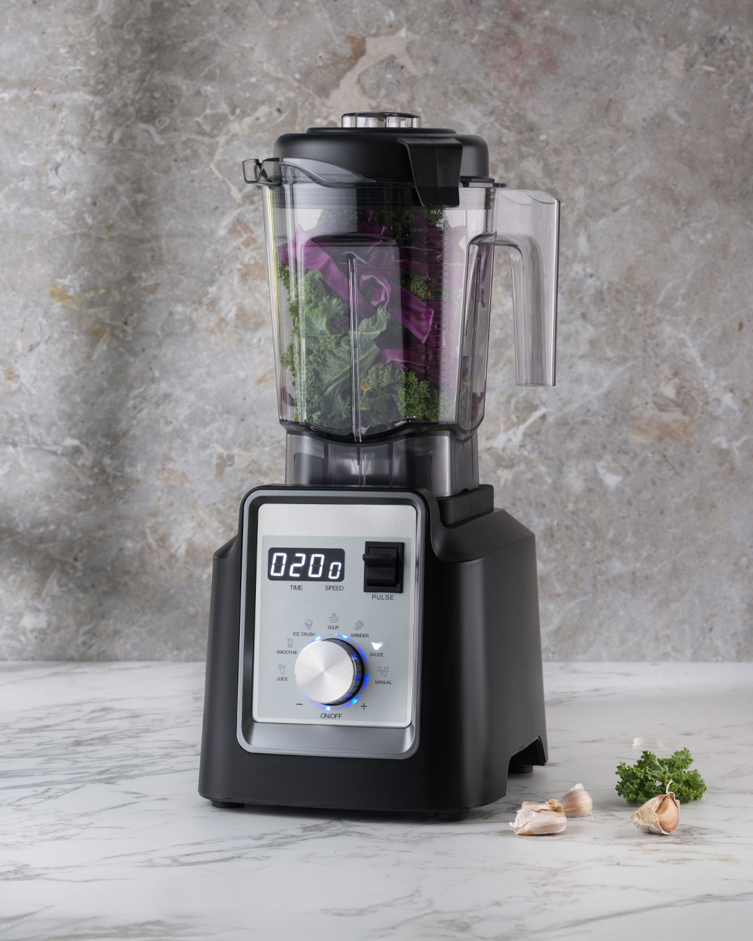 Kraftfuld blender til alsidig brug