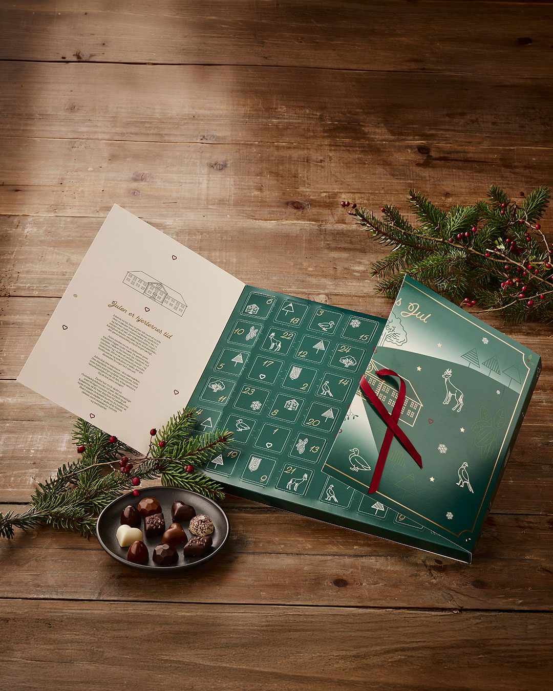 Chokolade julekalender for to