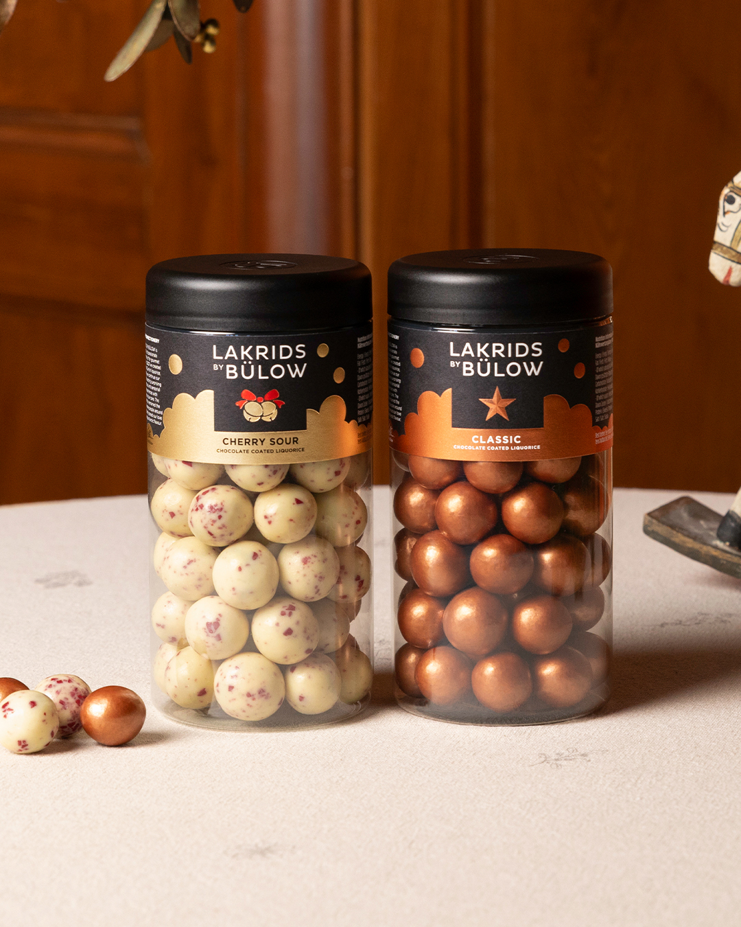 Lakridsduo med karamel og kirsebær - 540 g