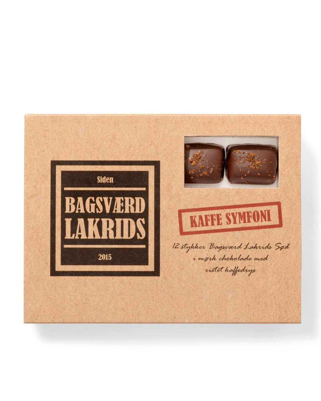 Eksklusiv lakrids med kaffe og chokolade - 125 g