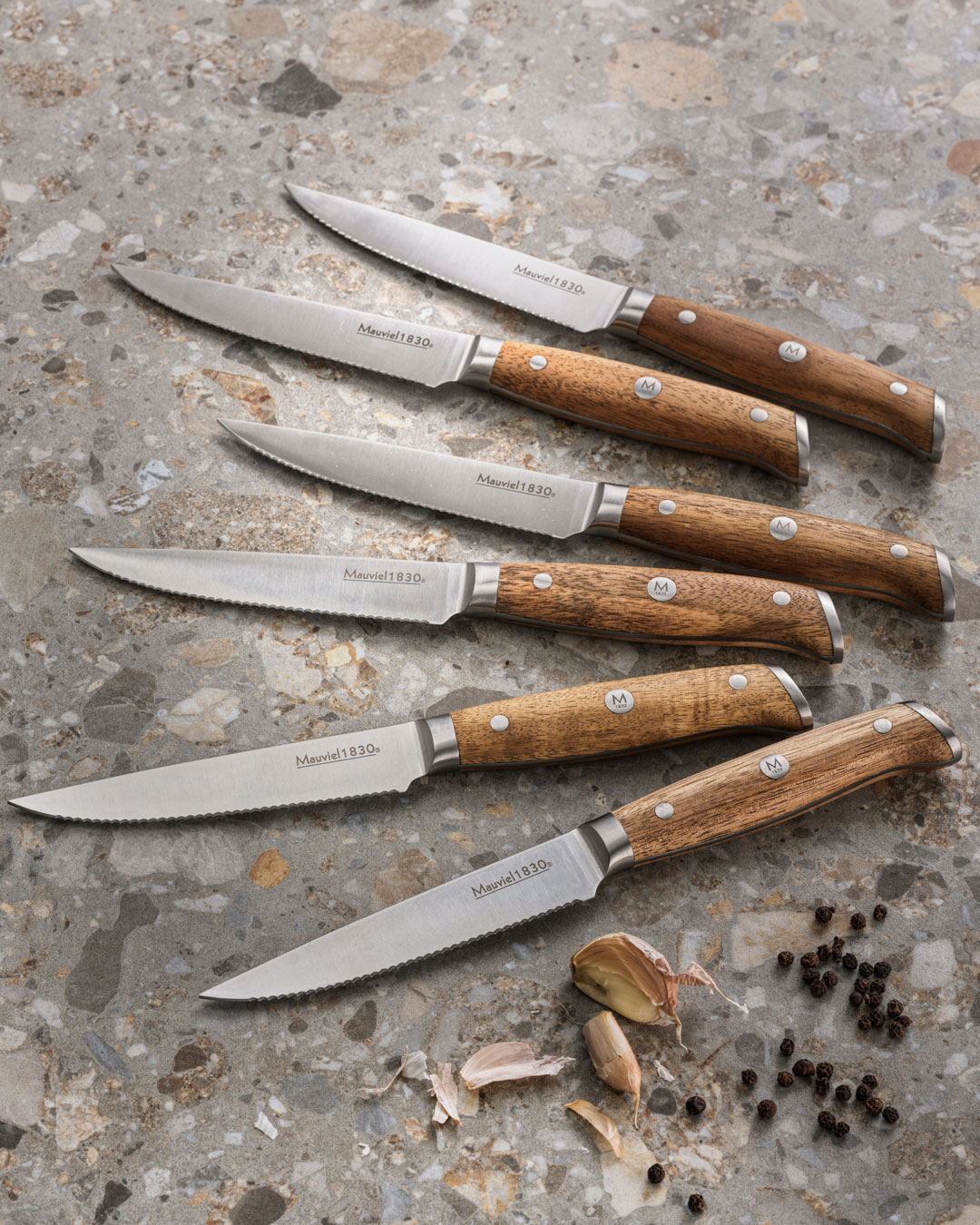 Elegante og skarpe steakknive - 6 stk