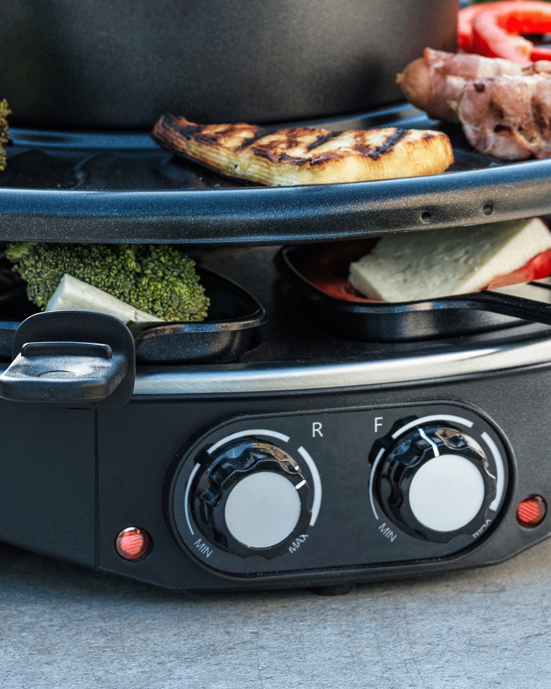 Fælles madoplevelse med raclette og fondue