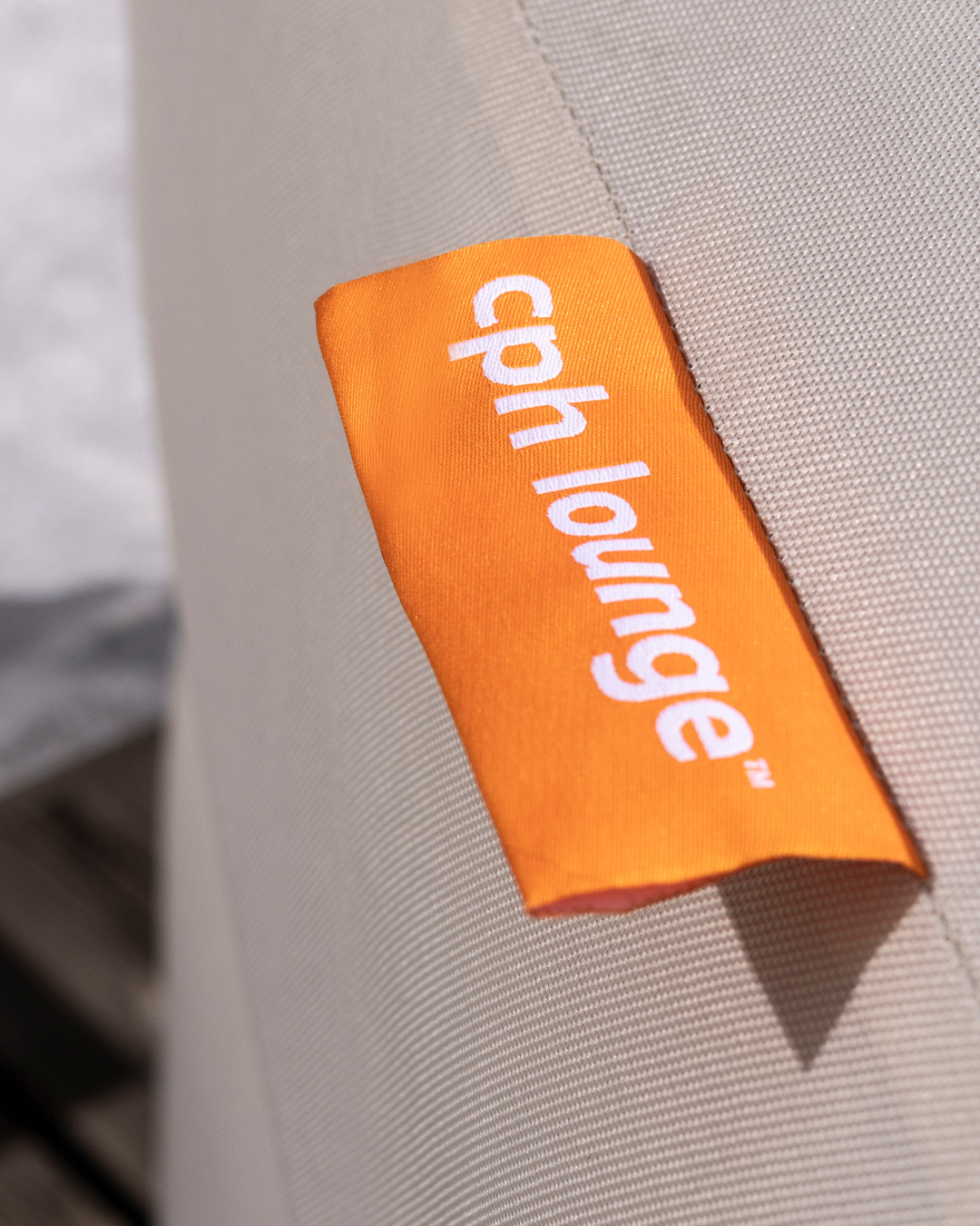 Oppustelig loungesofa til haven