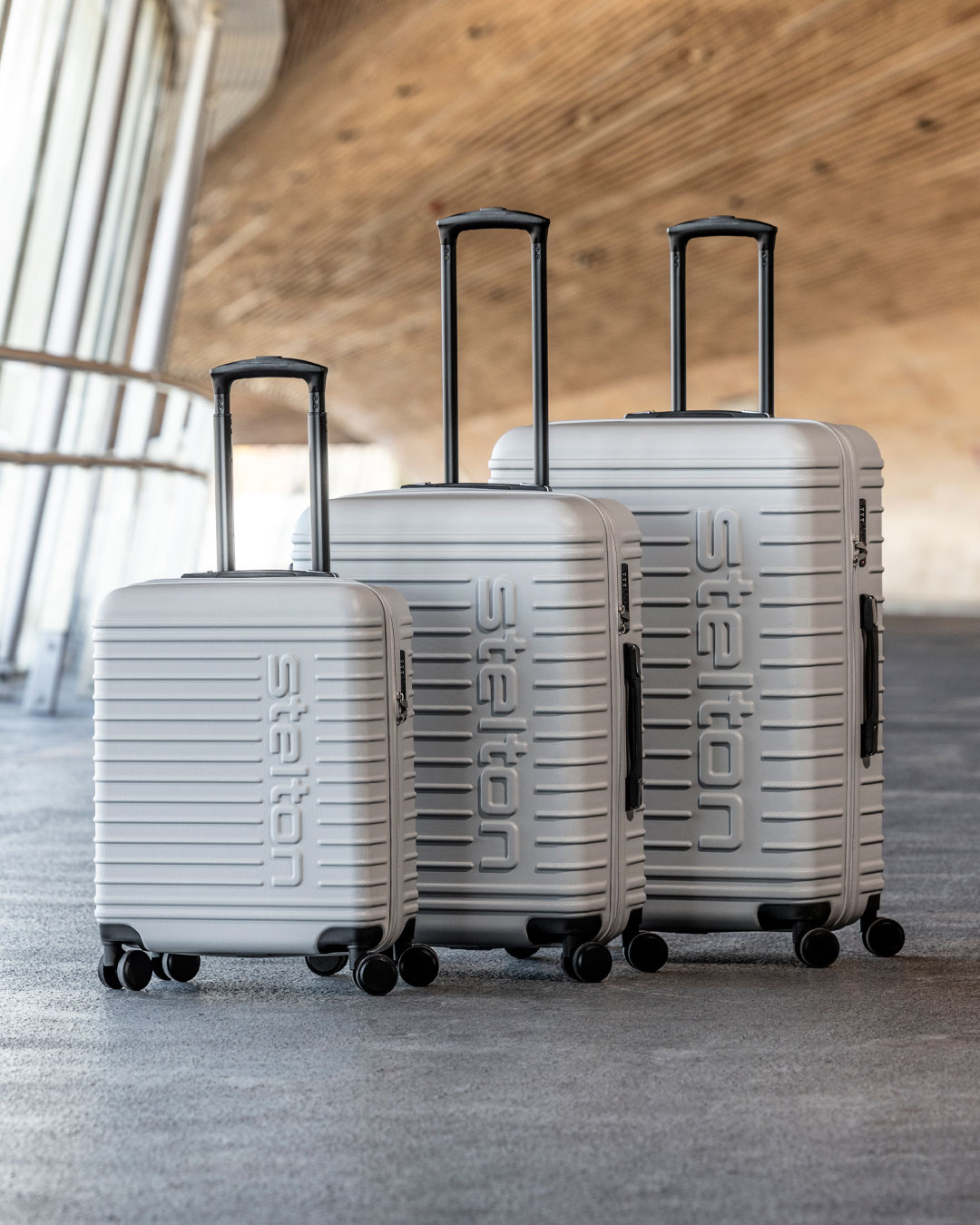 Eksklusivt kuffertsæt med TSA lås - 3 stk