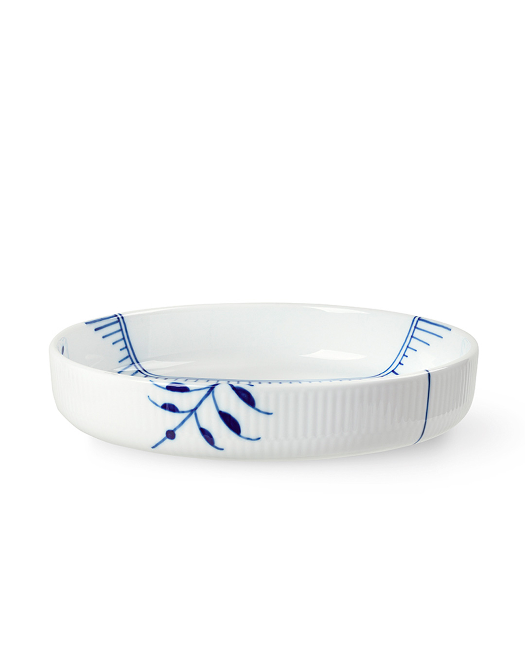 Ovnfast fad i ikonisk porcelænsdesign - 27 cm
