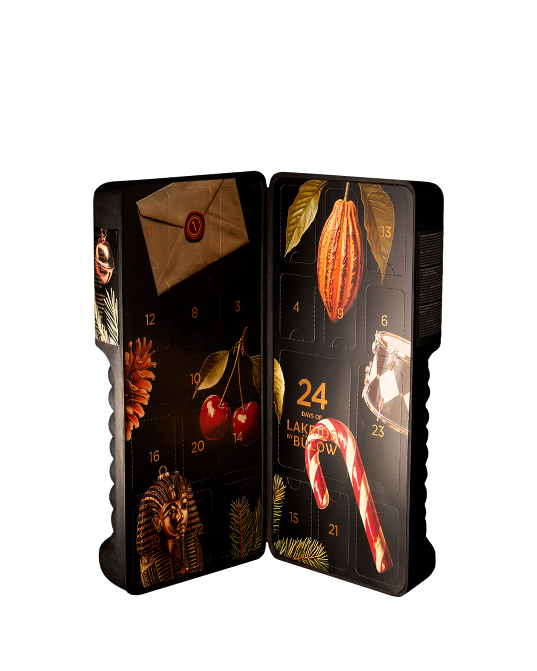 Julekalender med dansk gourmetlakrids - 690 g