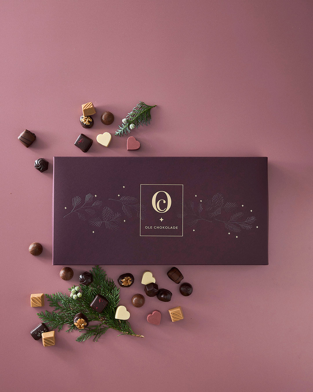 Håndlavet chokolade til hyggelige julestunder - 550 g