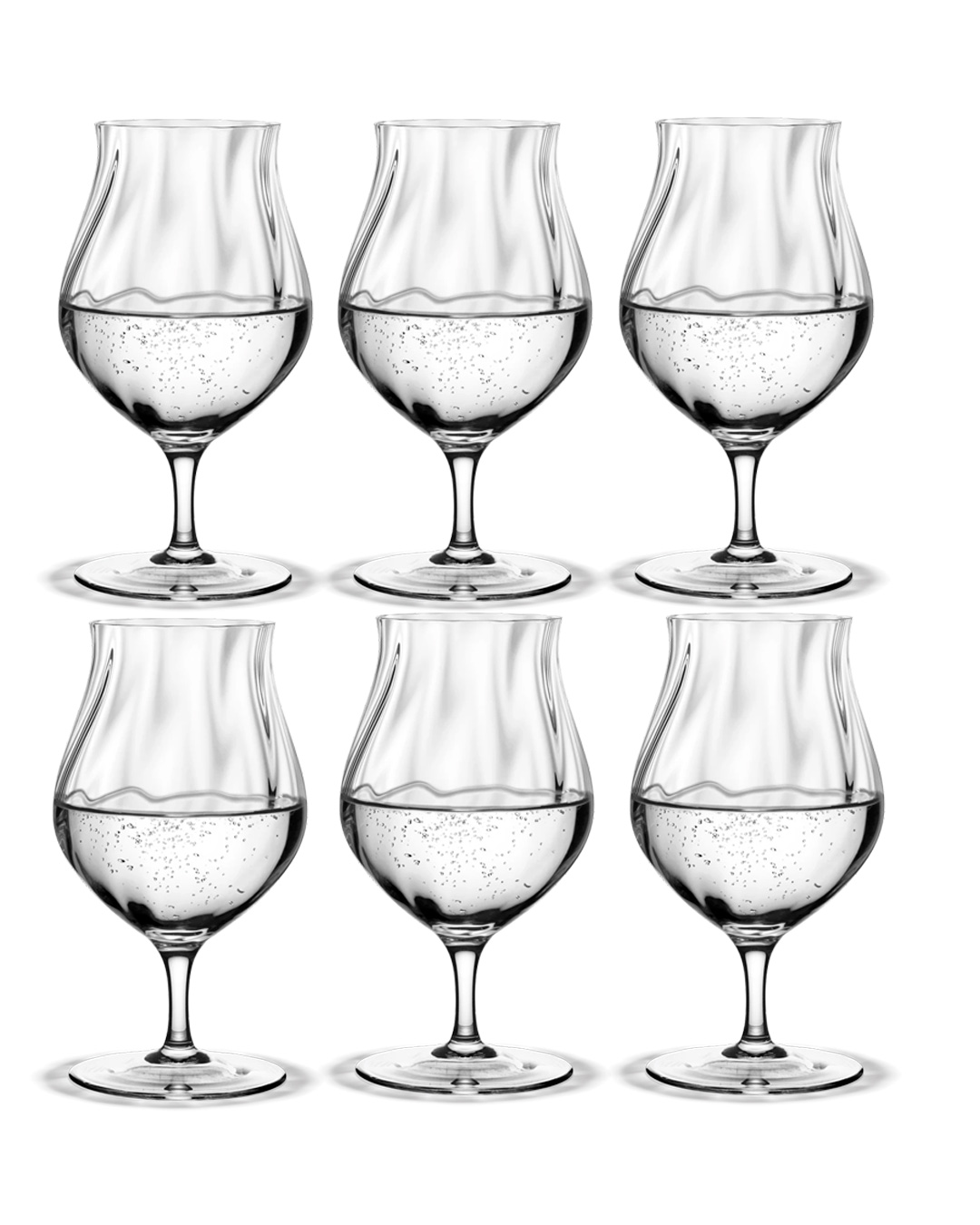 Elegante Glorious vandglas - 6 stk