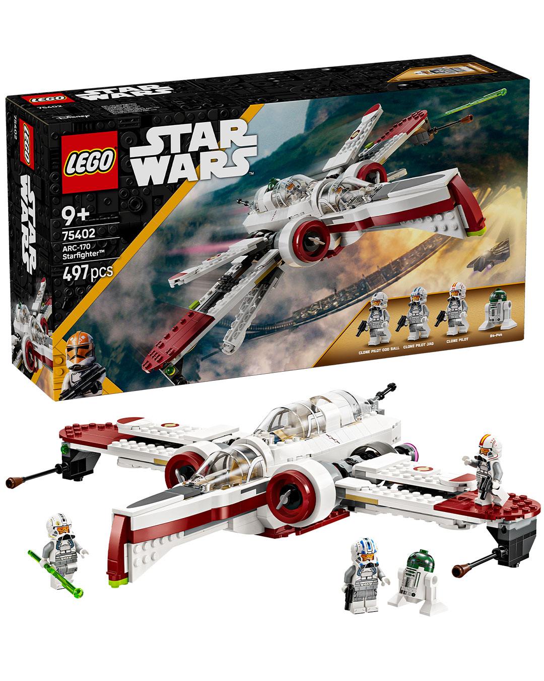 Byg en Star Wars™ ARC-170 Starfighter