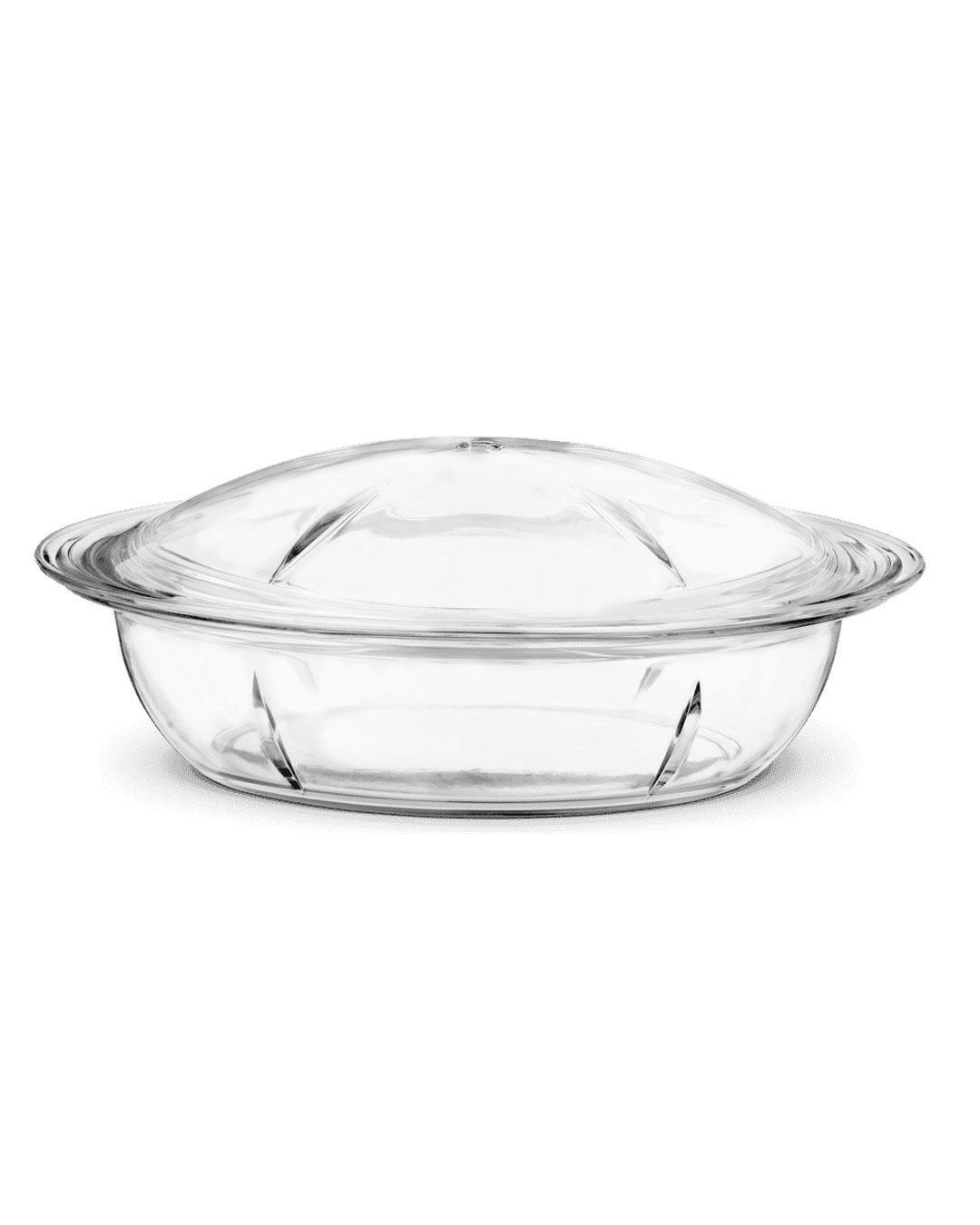 Multifunktionel cocotte i klart design