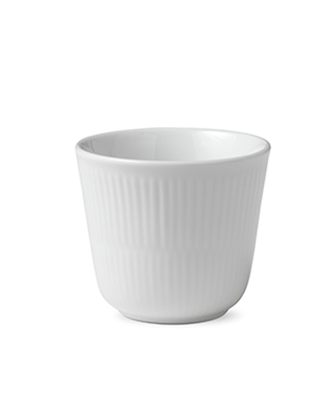 Elegant Hvid Riflet termokrus