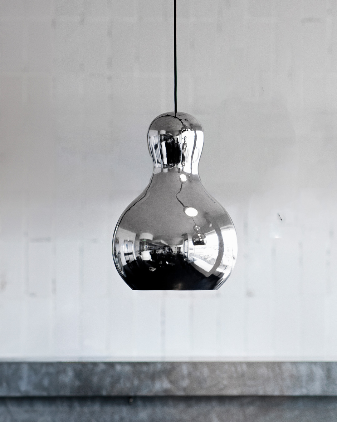 Skulpturel P2 Calabash-pendel