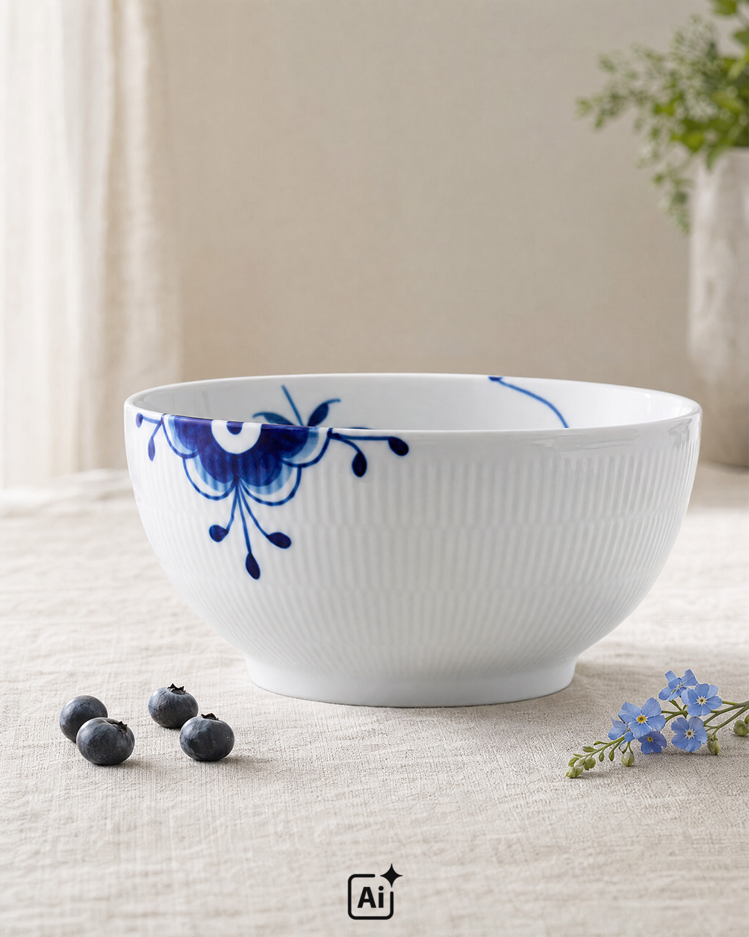 Elegant skål i klassisk og moderne design - 21 cm