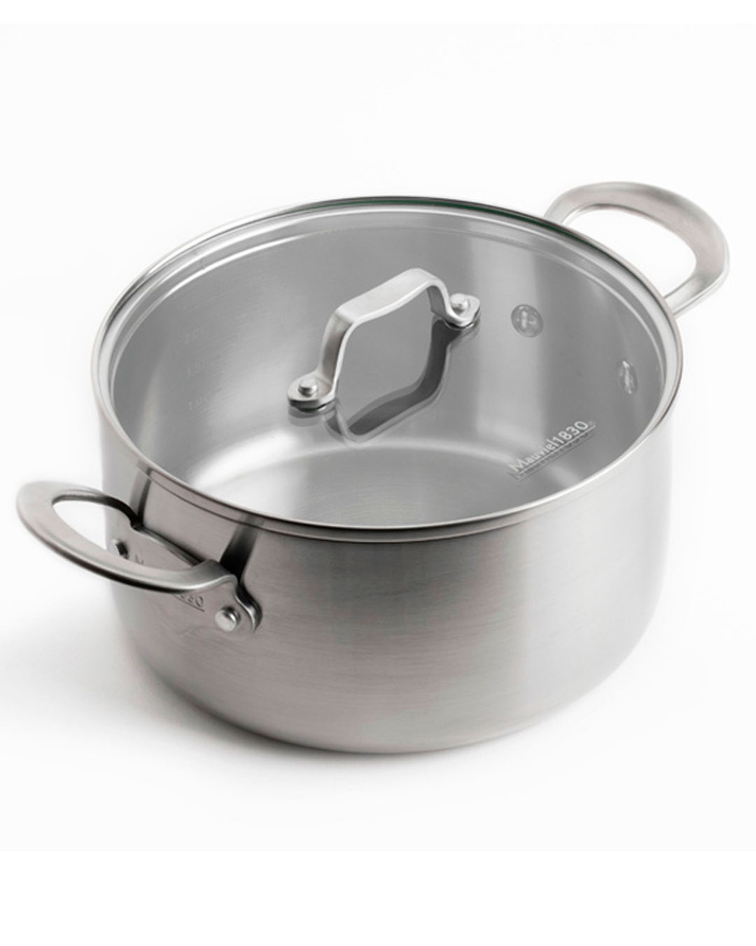 Gastronomisk gryde i rustfrit stål - 5,7 L