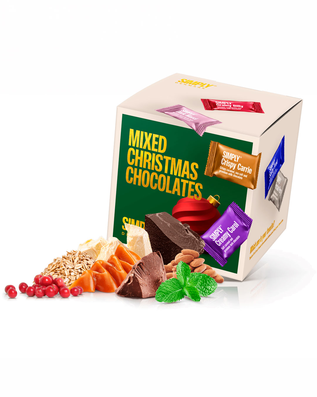 Små chokoladefristelser til jul - 90 g