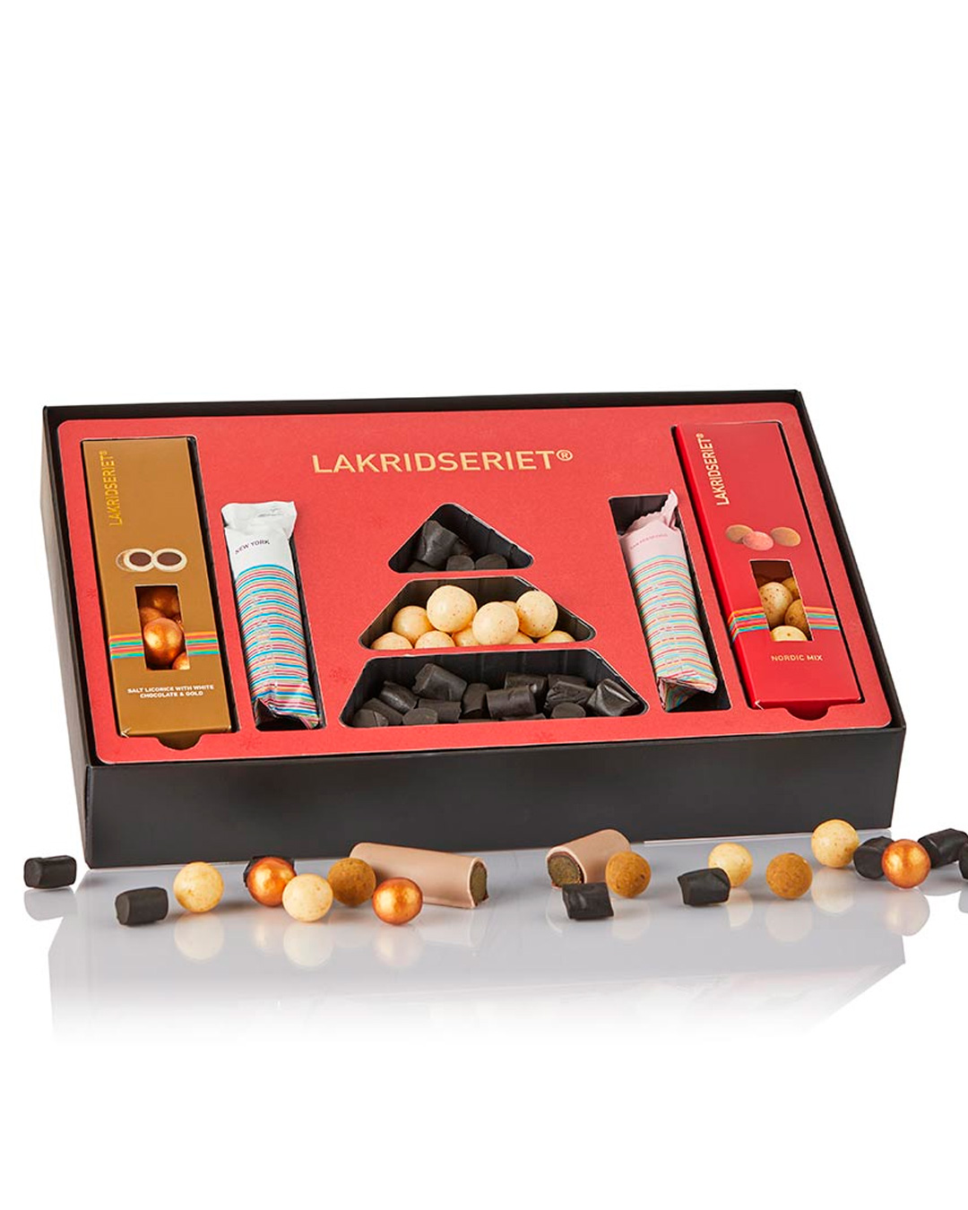 Elegant lakrids juleæske - 381 g
