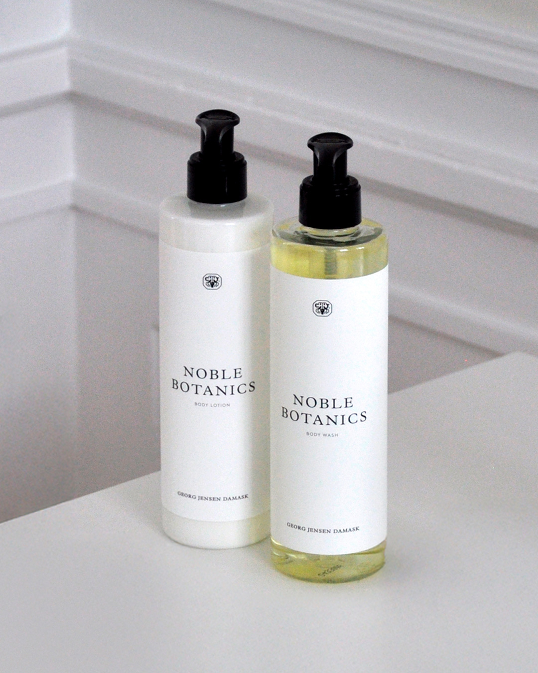 Eksklusiv bodywash og -lotion med nordiske noter