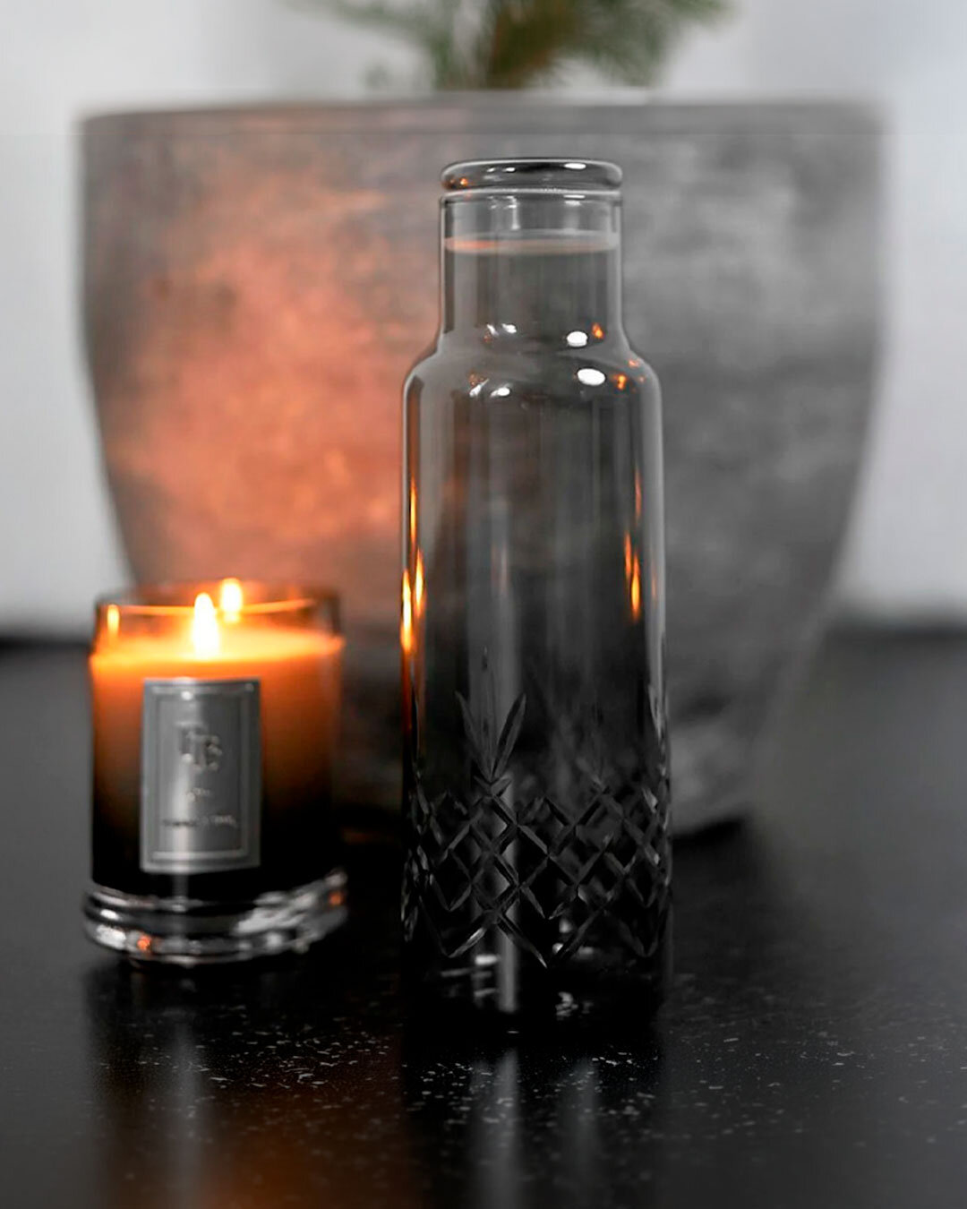 Elegant karaff i vacker design