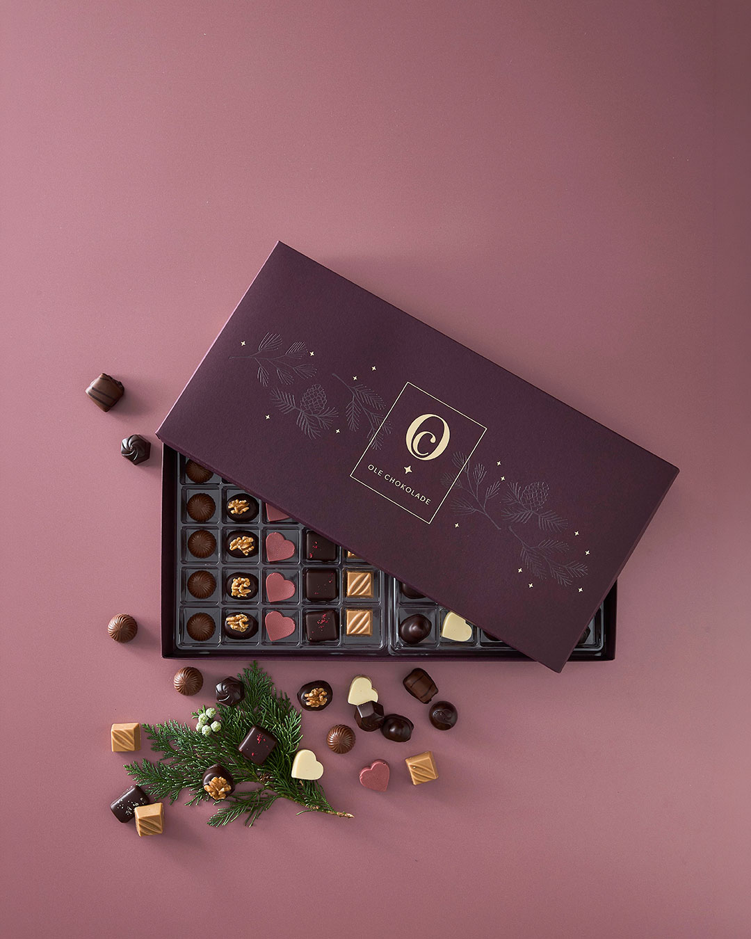 Håndlavet chokolade til hyggelige julestunder - 550 g