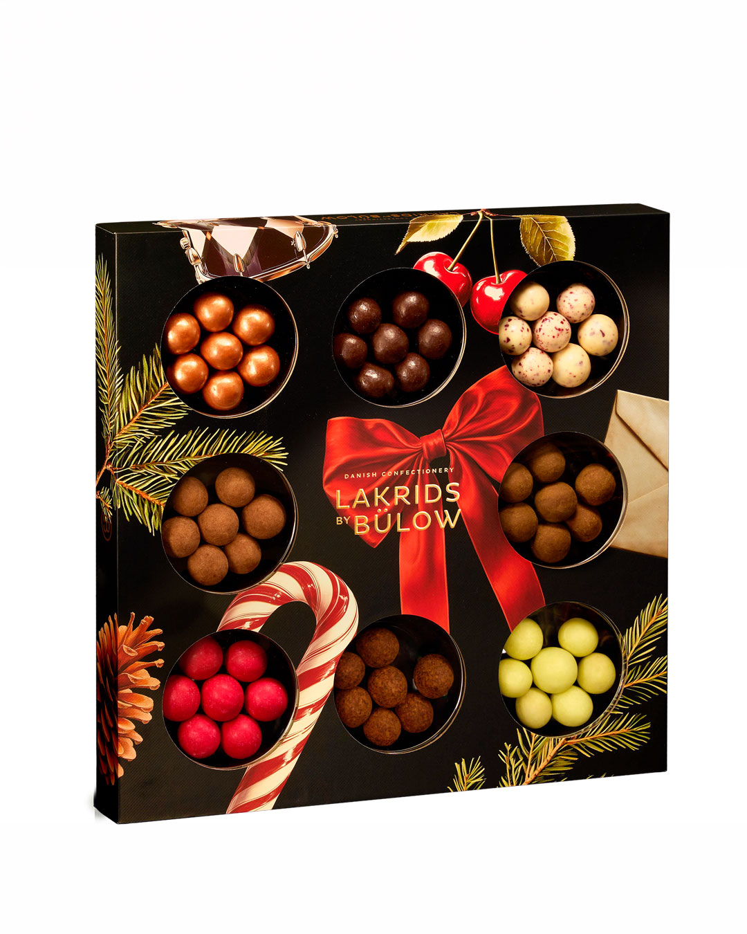 Gaveæske med lakrids og chokolade - 325 g