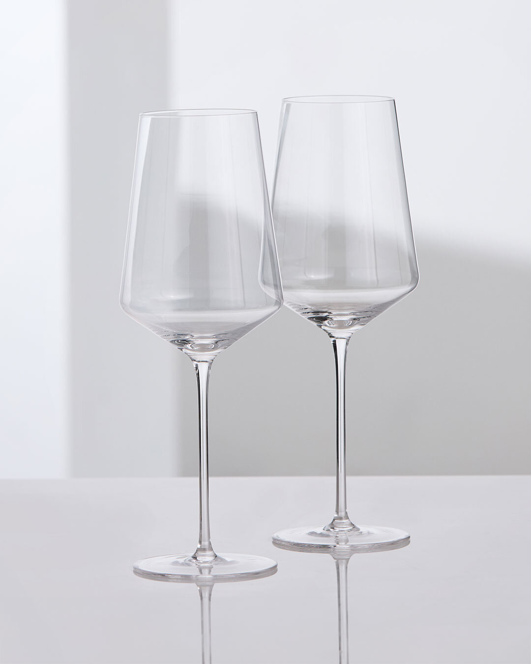 Exklusiva vitvinsglas i kristall