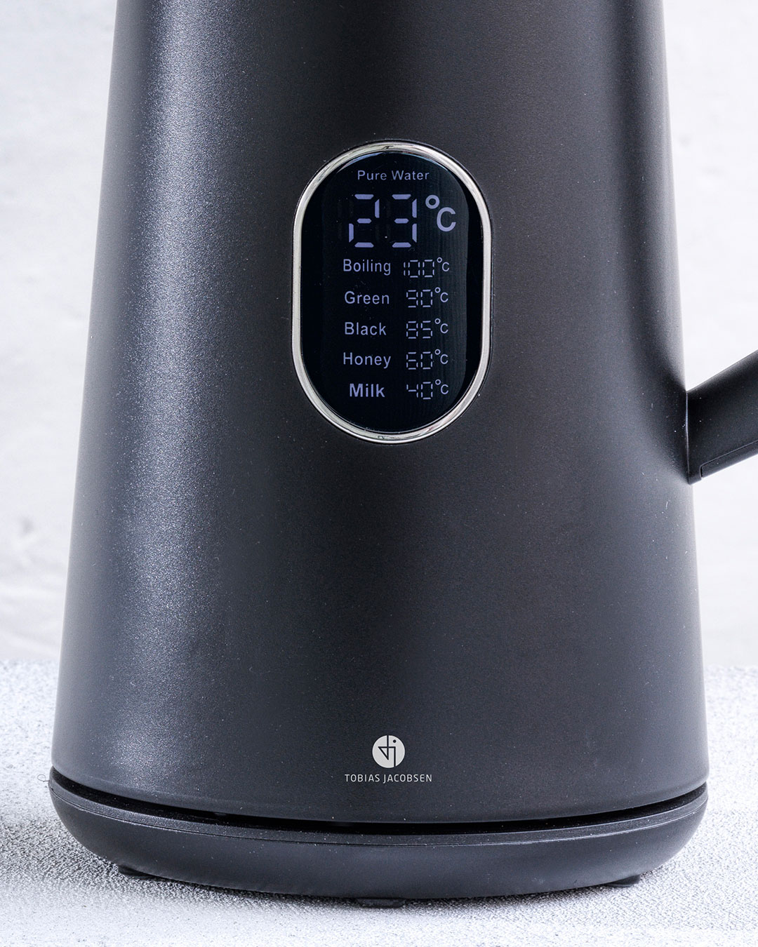Elegant elkedel med præcis temperaturstyring - 1,5 L