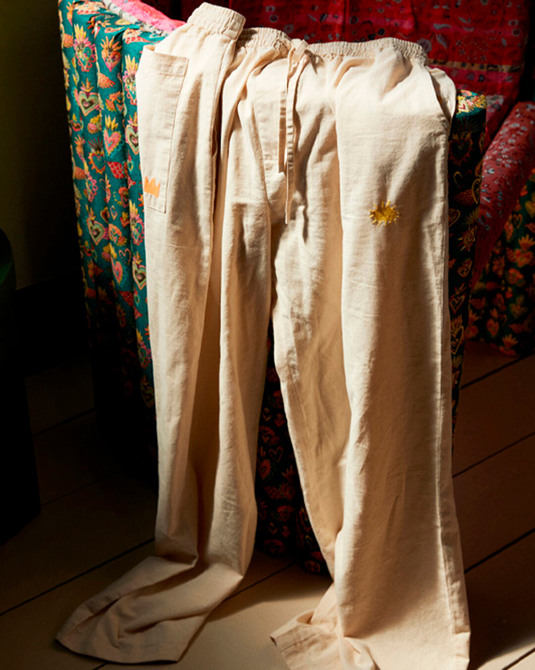 Mjuka unisex pyjamasbyxor från JUNA x KIMPOP