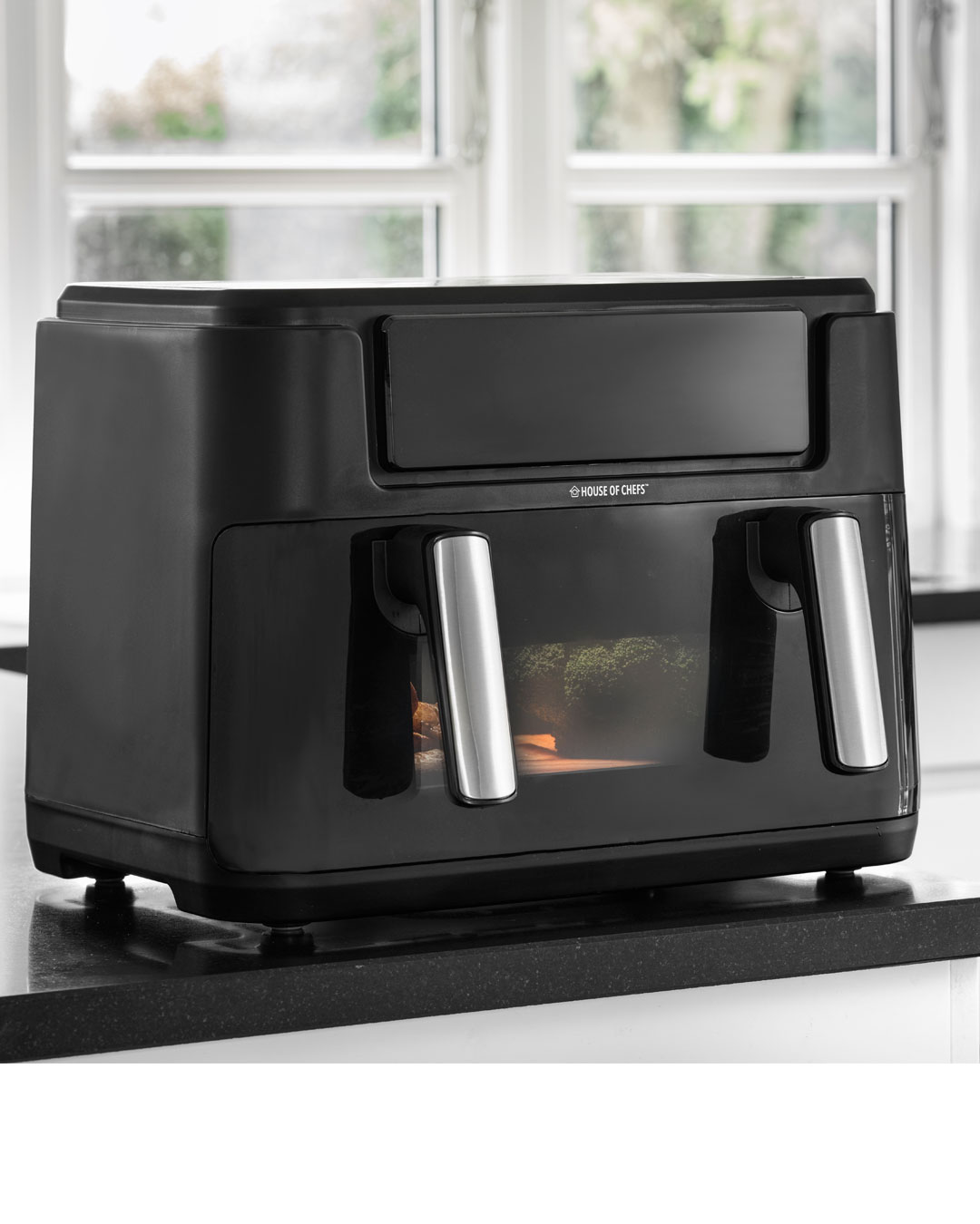Nyskabende 3-i-1 airfryer med ovn