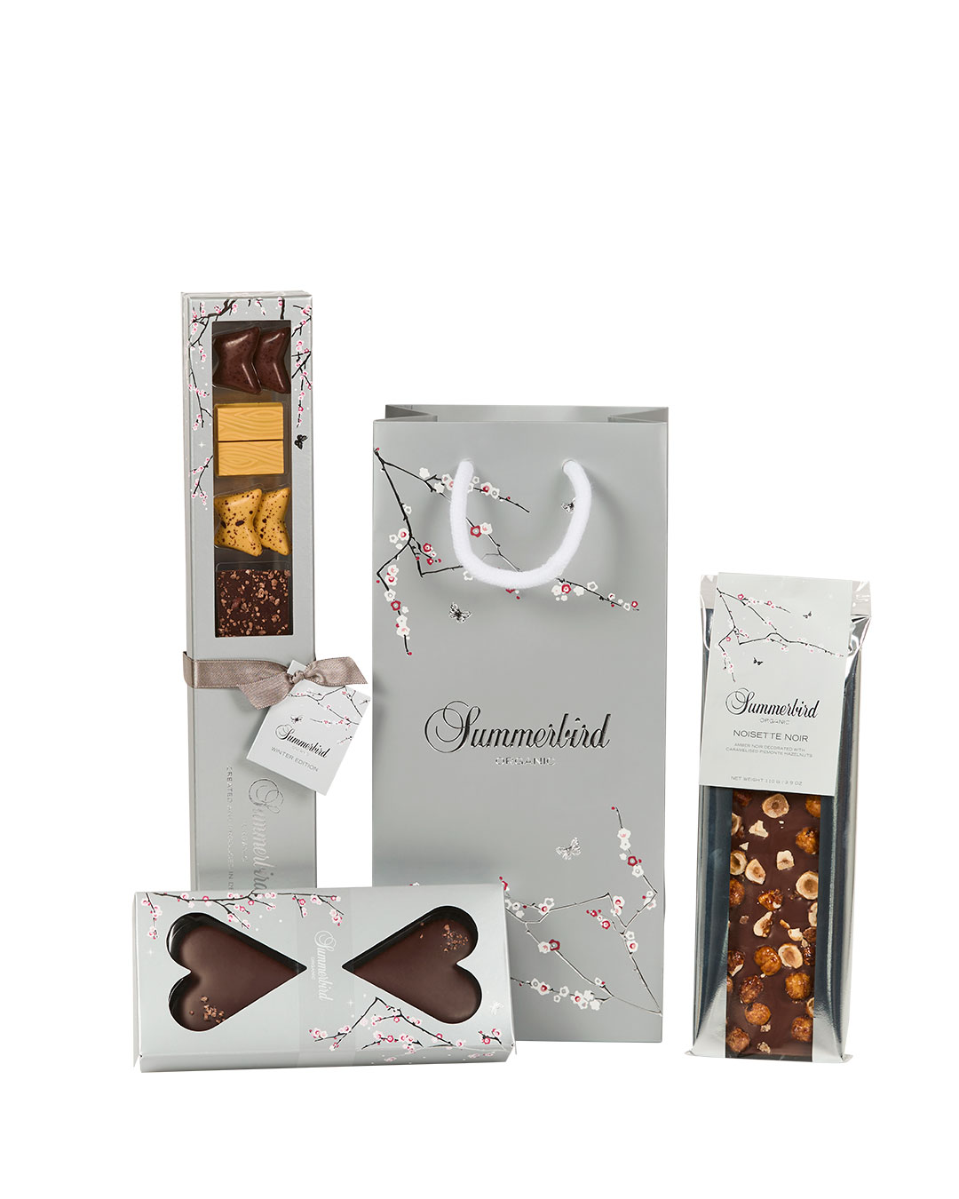 Eksklusiv gavepose med chokolade - 260 g