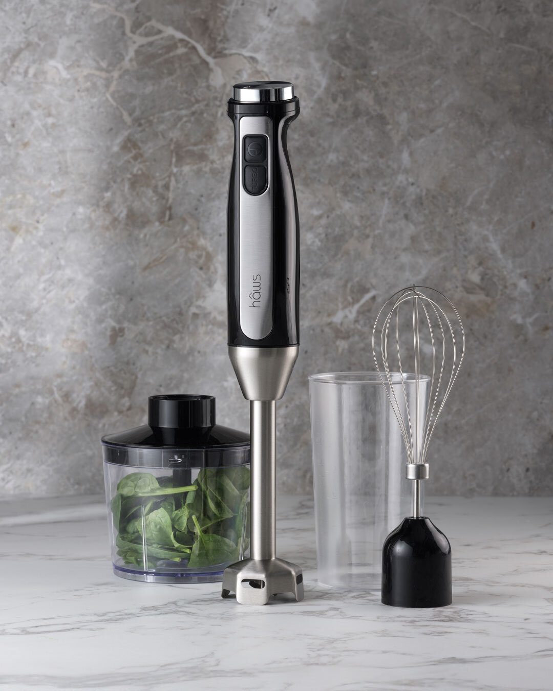 Mångsidig stavmixer med tillbehör