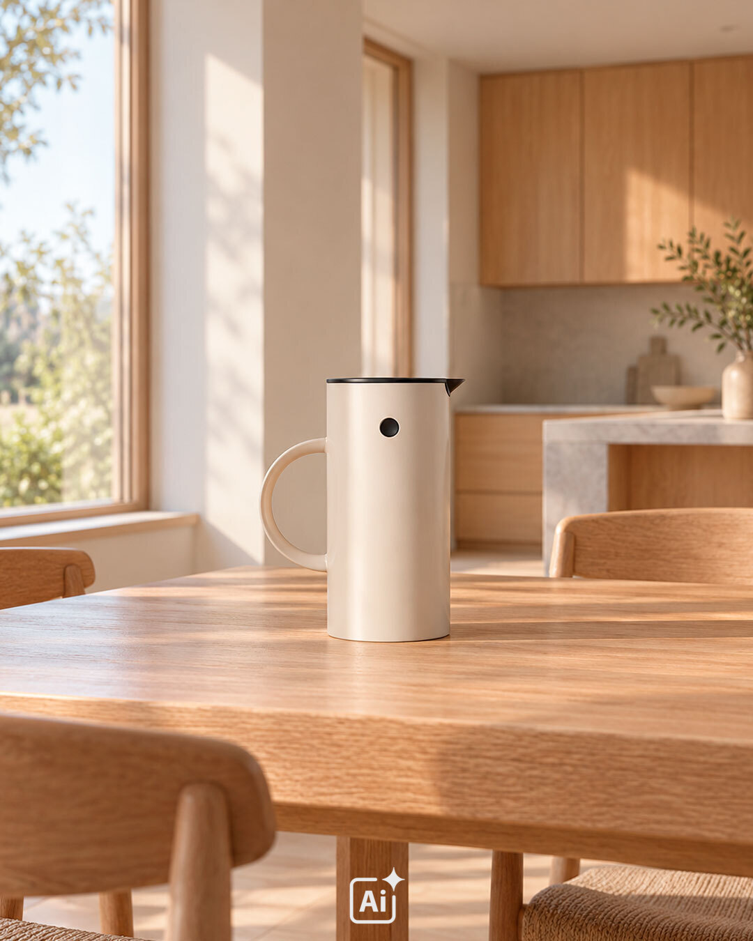 Stilren termoskanna i ikonisk design