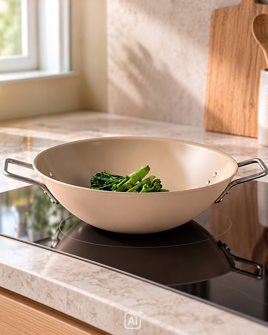Wok og sauterpande i funktionelt design