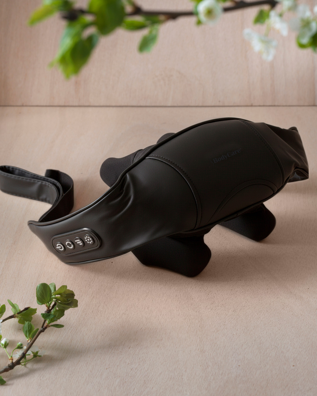Nack- och skuldermassage med värme