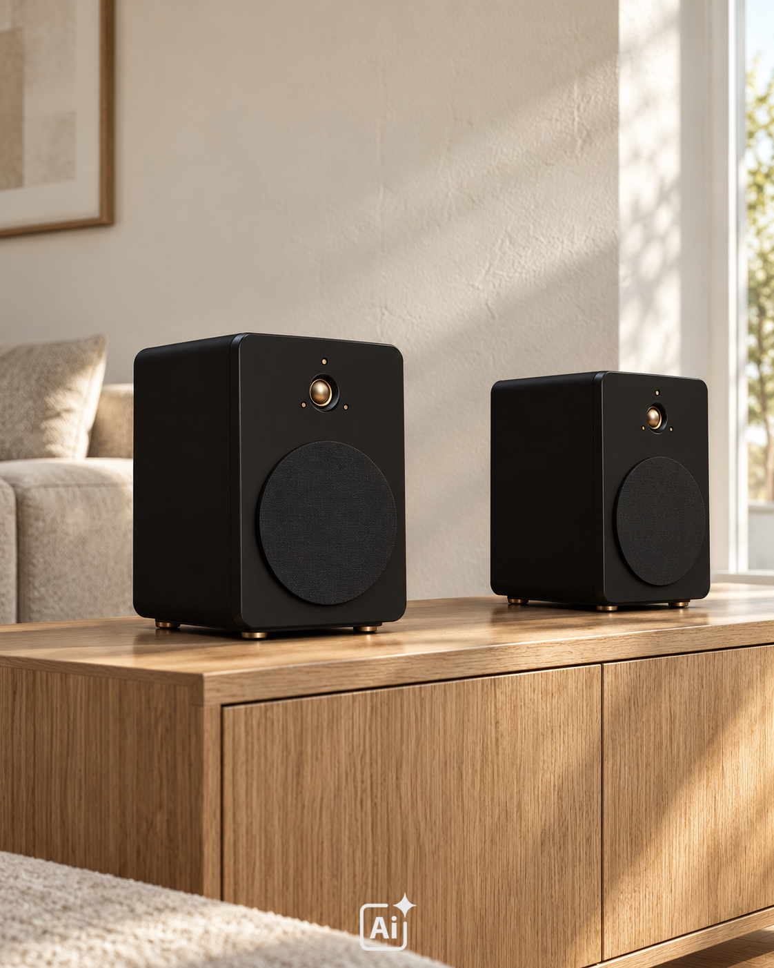 Ægte stereo-setup med kraft og præcision