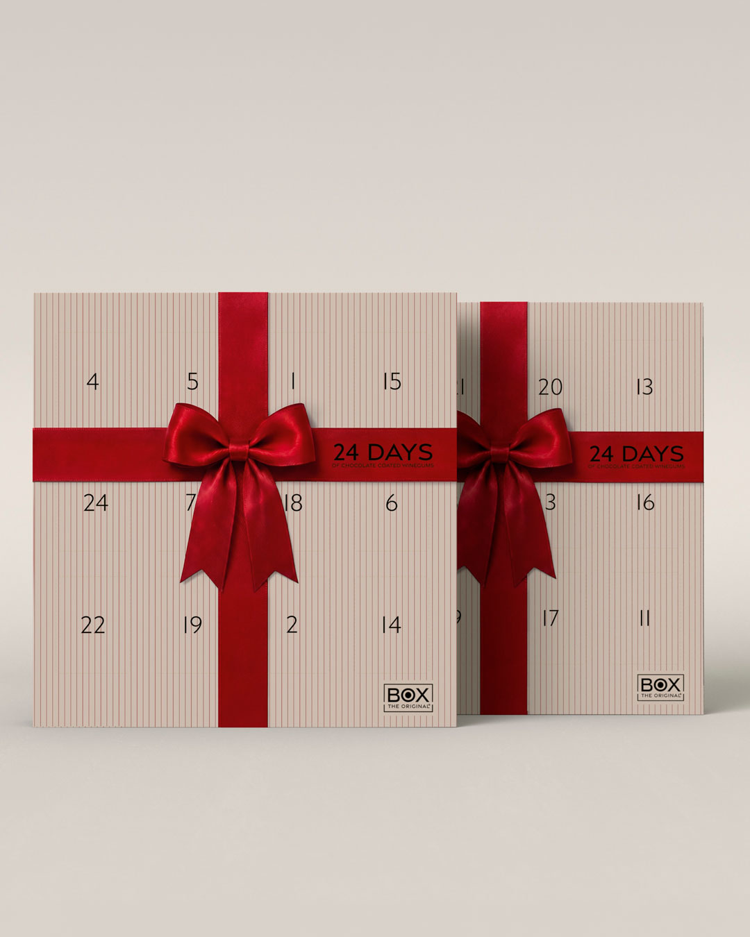 Julekalender med vingummi og chokolade - 325 g