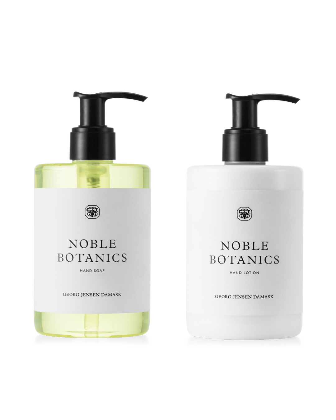 Plejende håndsæbe og lotion med nordiske noter
