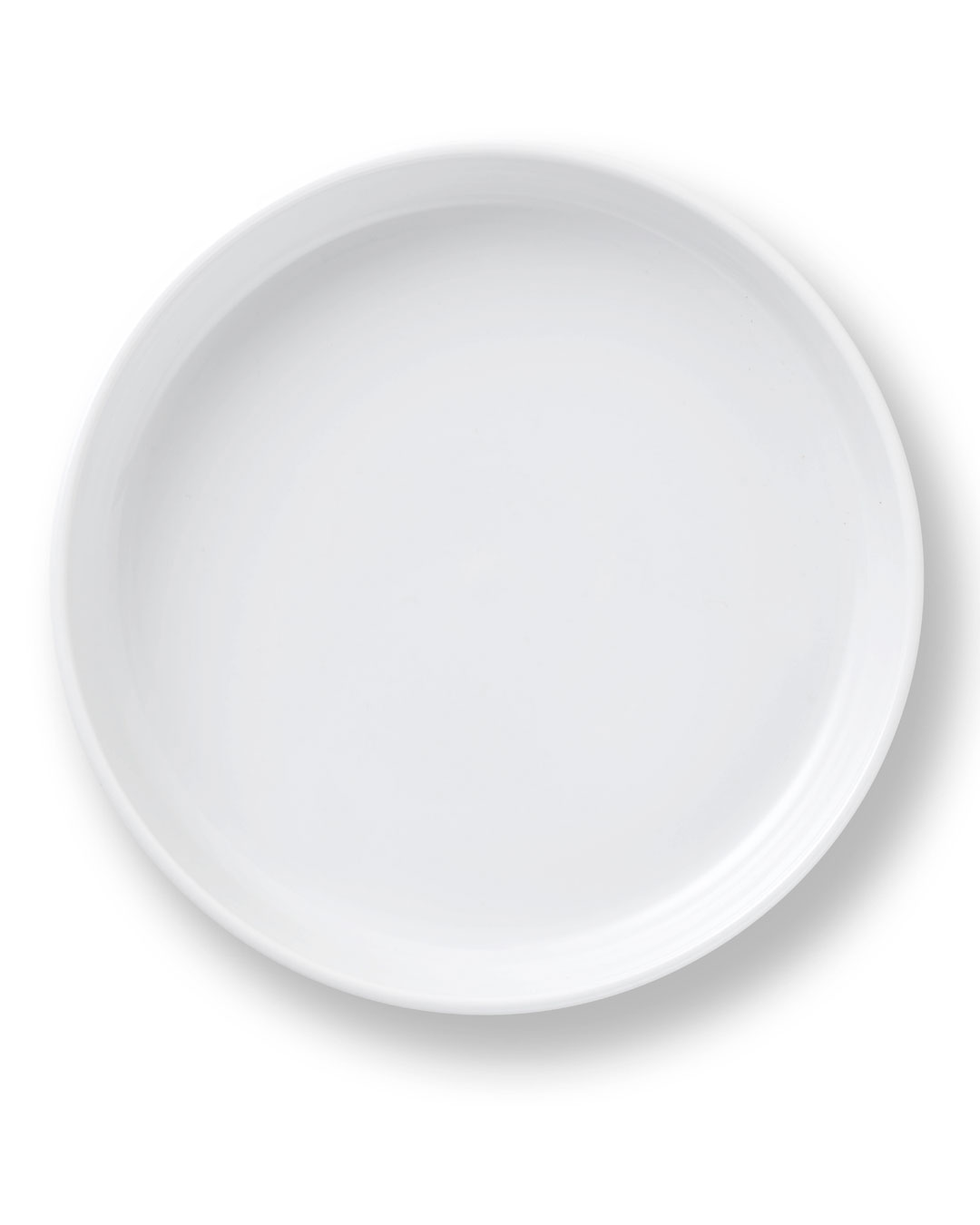 Ovnfast fad i klassisk riflet porcelæn - 27 cm