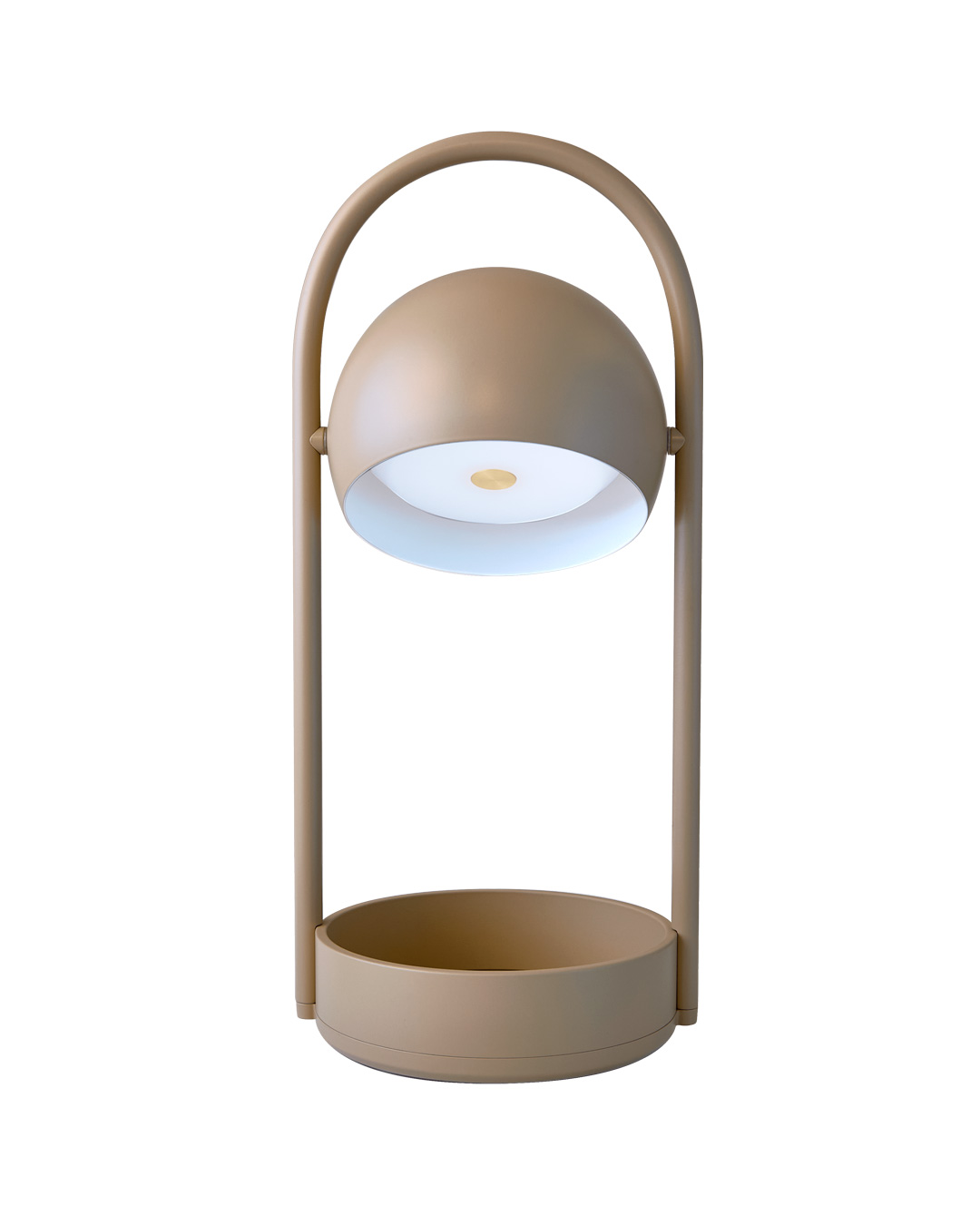 Funktionel og transportabel Ball bordlampe