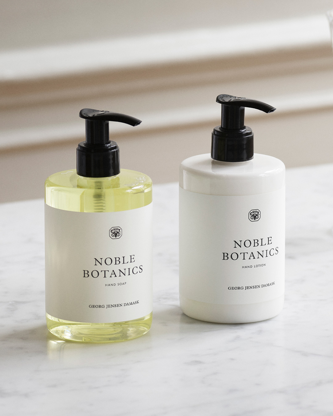 Plejende håndsæbe og lotion med nordiske noter