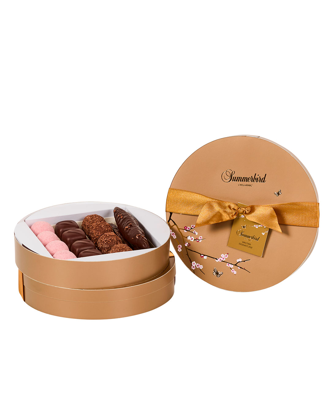 Elegant gaveæske med chokolade - 282 g