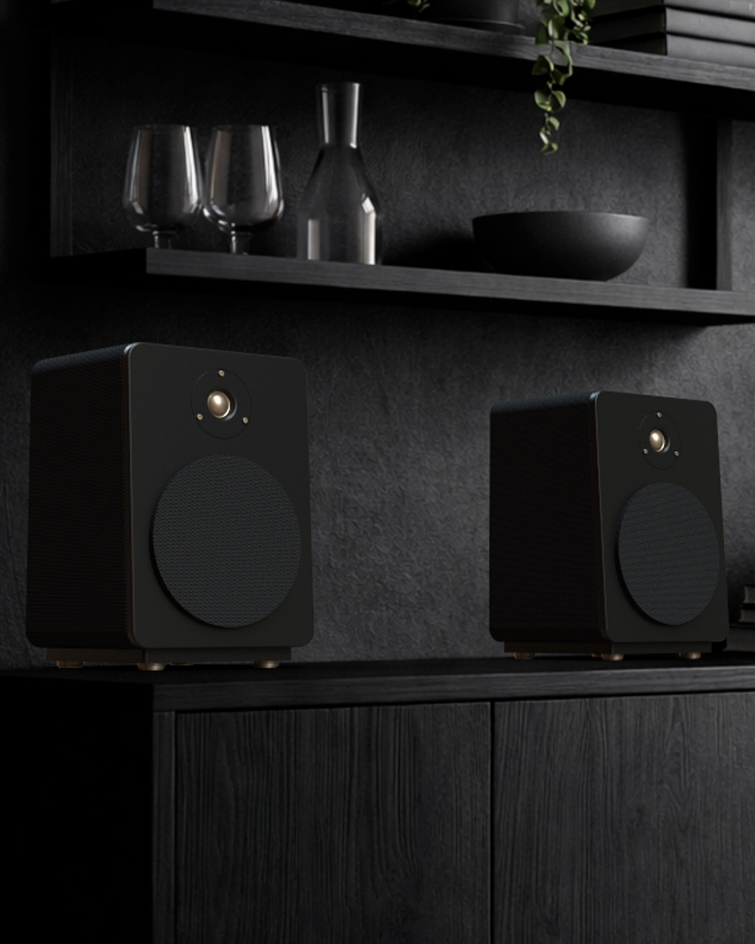 Ægte stereo-setup med kraft og præcision