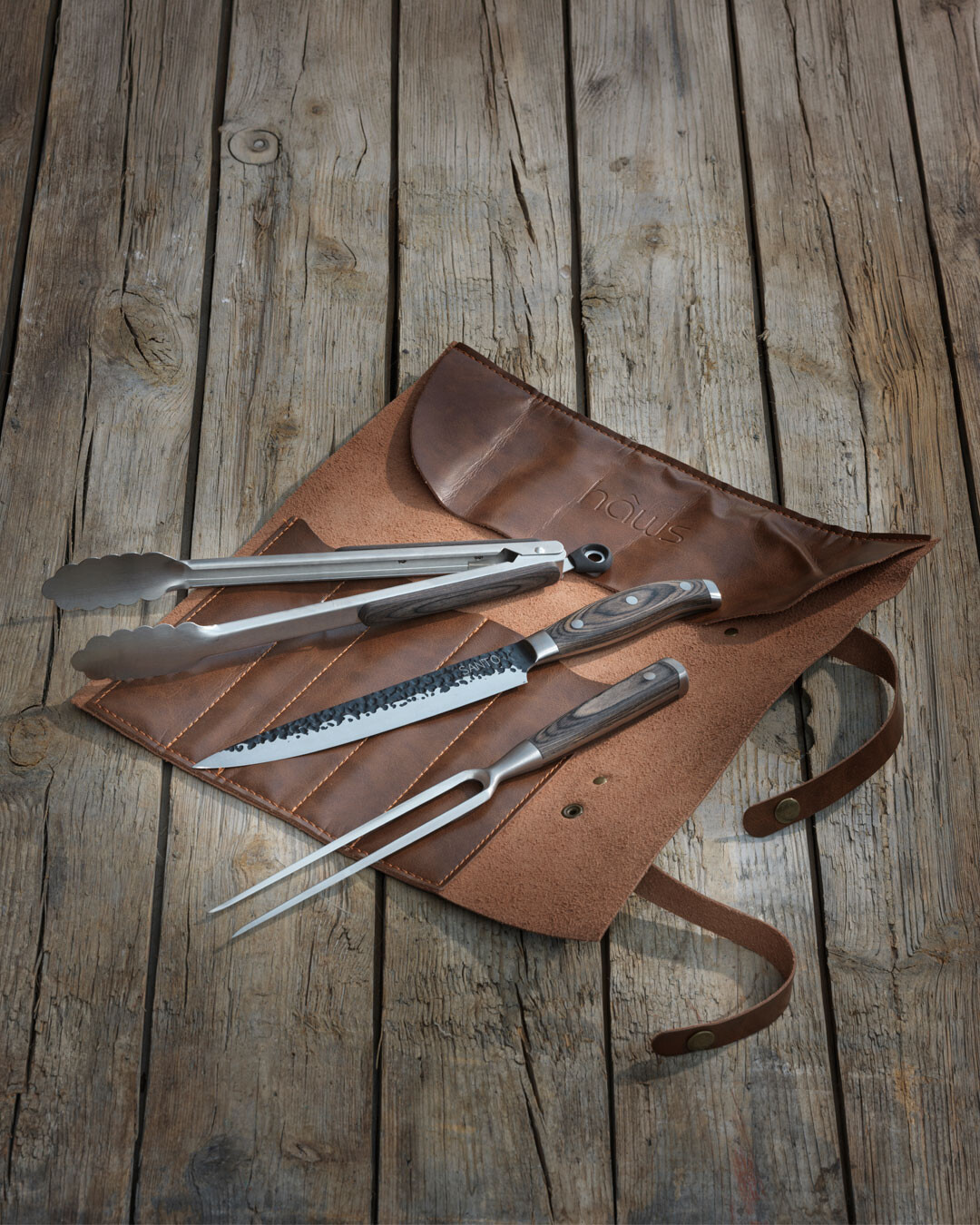 Komplett set med grillverktyg i stilren design