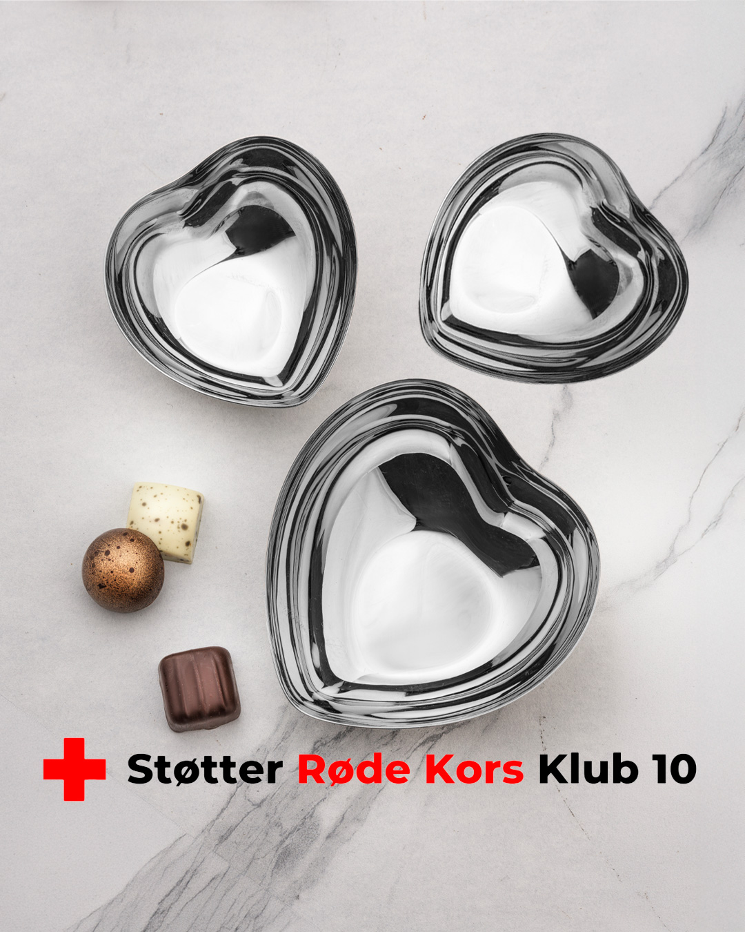 Dekorative skåle med omtanke - 3 stk