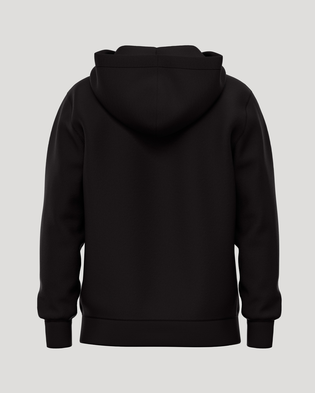 Sporty sweatshirt med lynlås