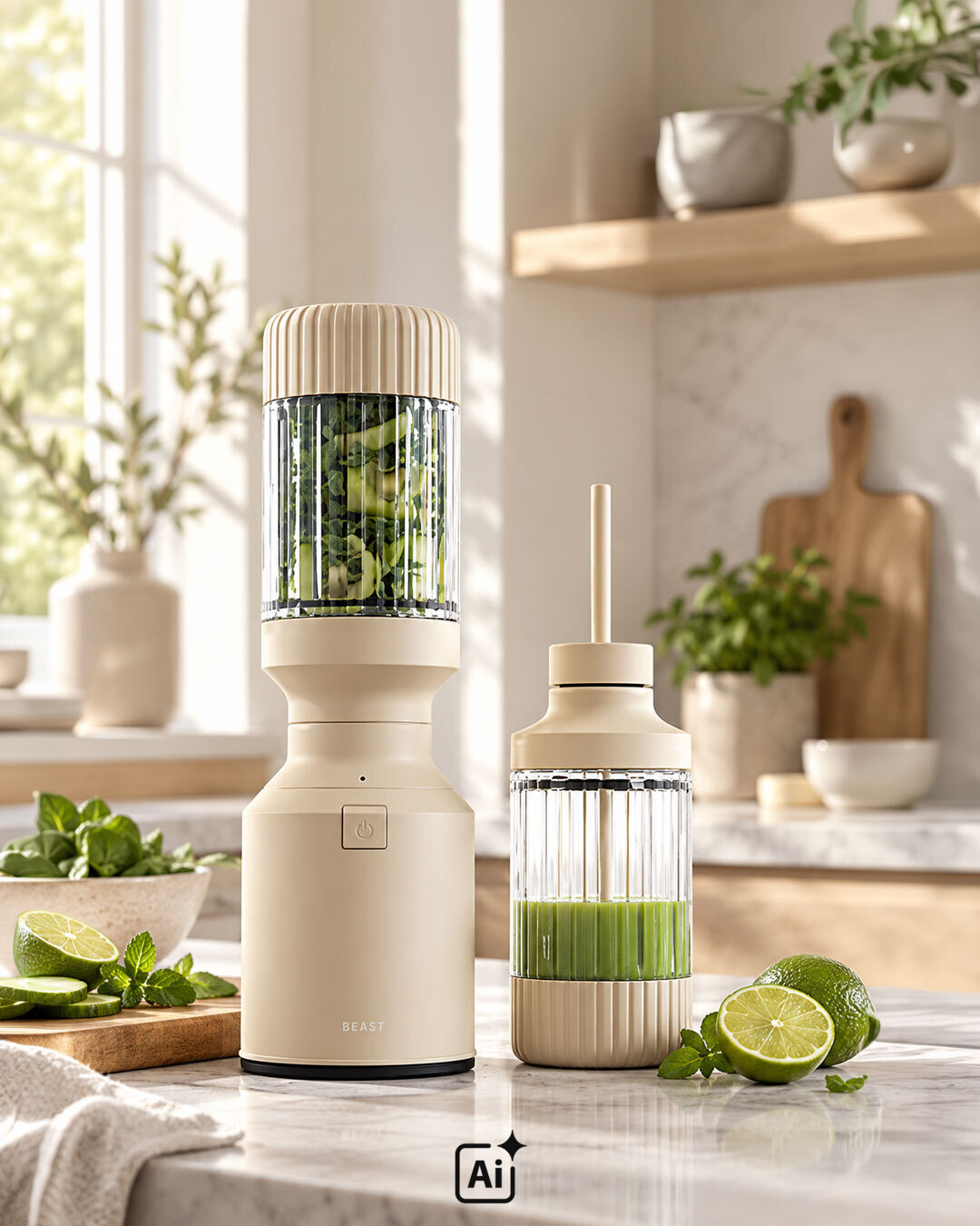 Kraftfuld Mighty to-go blender - 850 Watt
