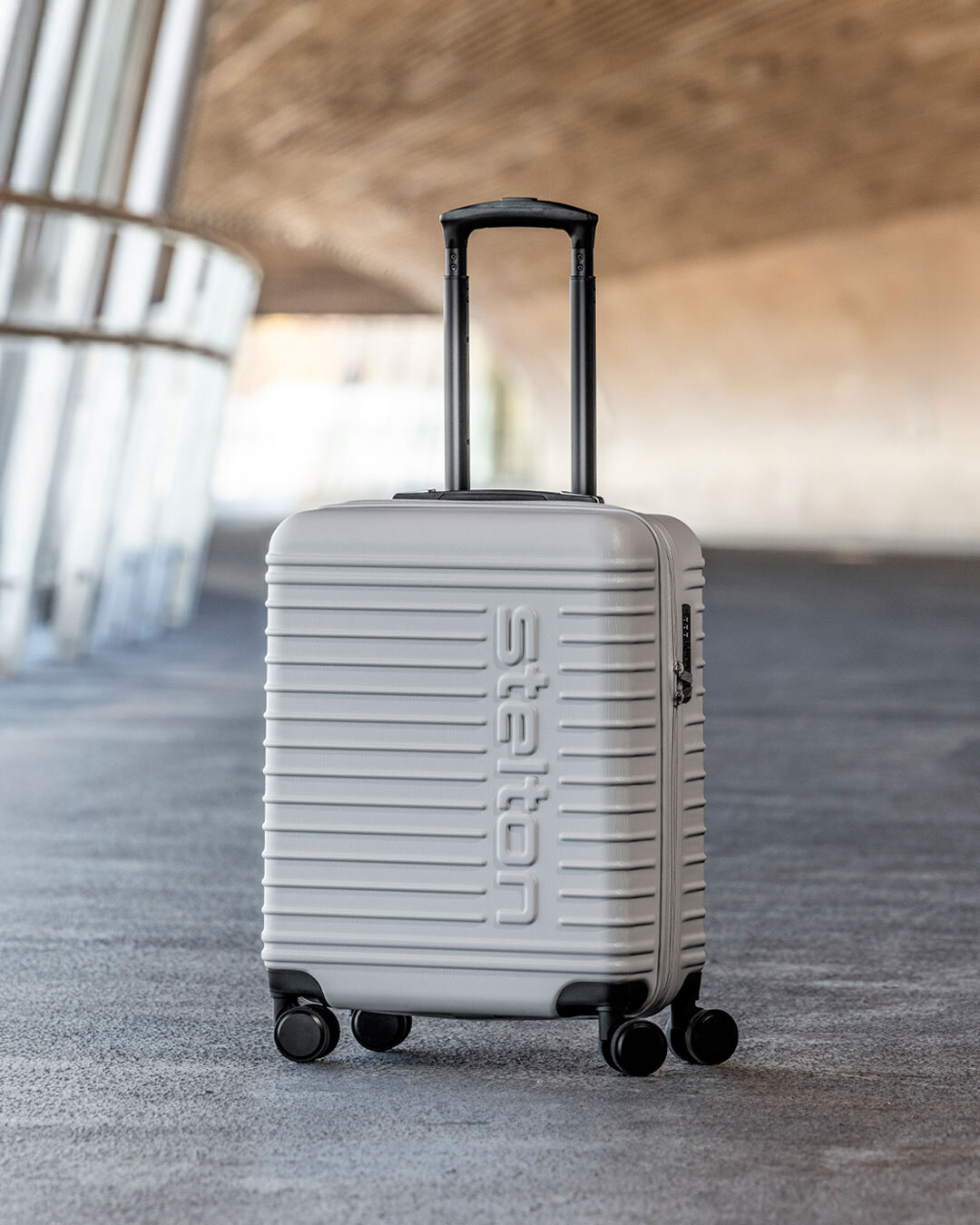 Stelton Kabinväska grå med TSA-lås